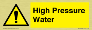 High Pressure Water
